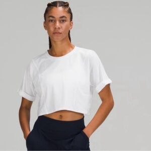 lululemon athletica White Crop Top
